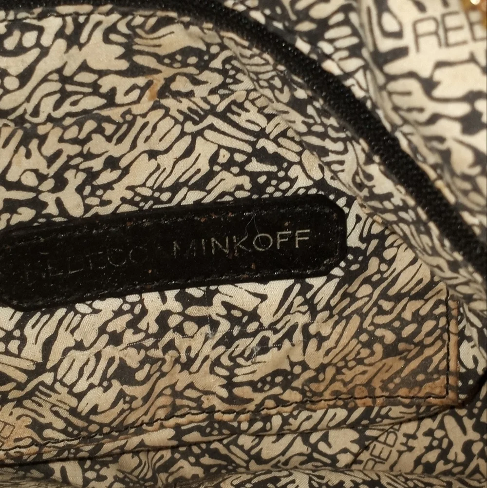 Rebecca Minkoff Leather Classic Casual Gold Hardwear Convertible Chain Crossbody